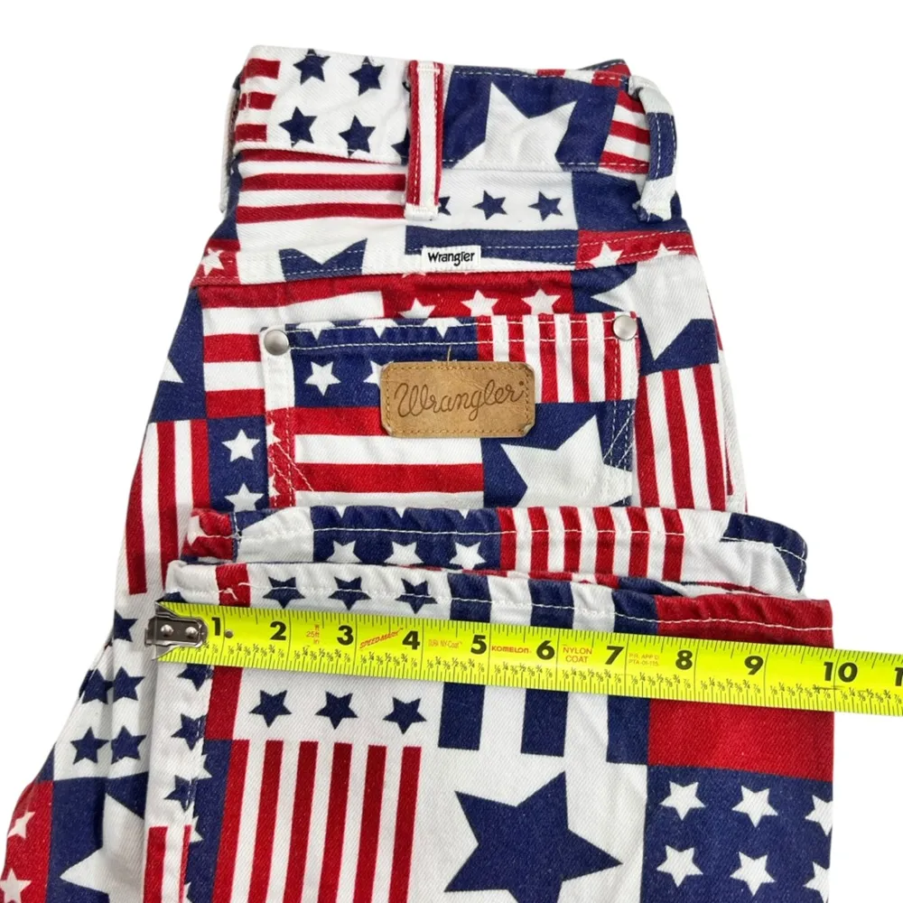 Wrangler‎ Star Stripe Patriotic Westward 626 Boot Cut Denim Jeans - Image 10