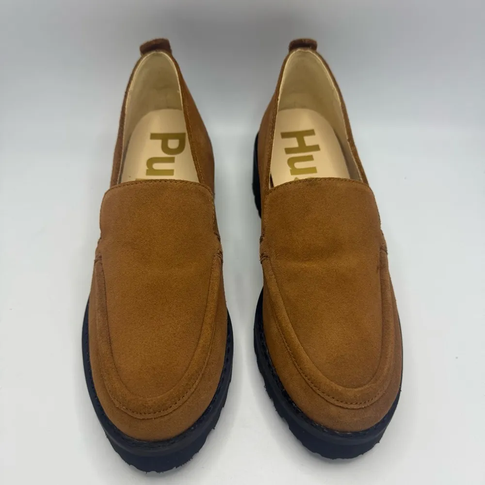 Hush Puppies Lucy Cognac Loafers Size 6.5 Shoes - Image 5