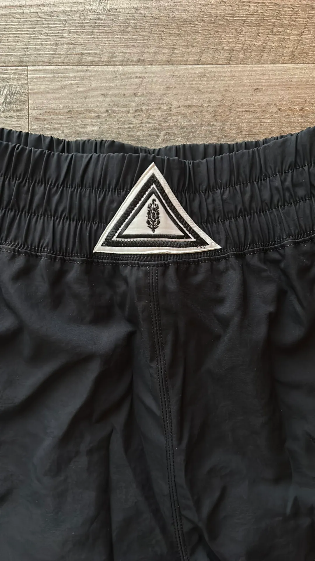 FP Movement Black High Waisted Logo Shorts - Image 2