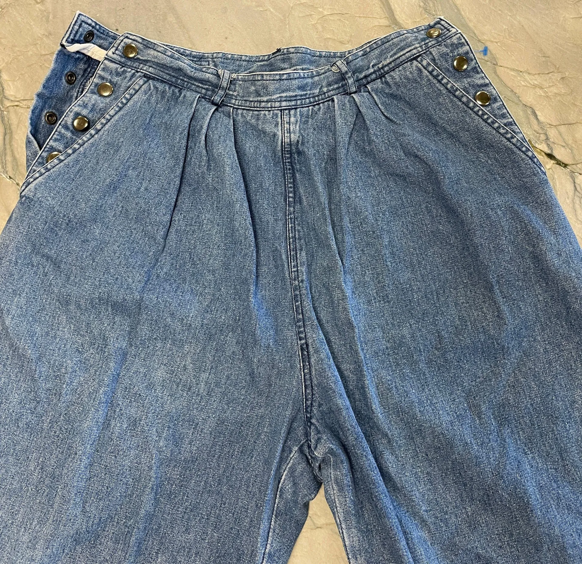 Liz Claiborne Vintage Snap Jeans - Image 2