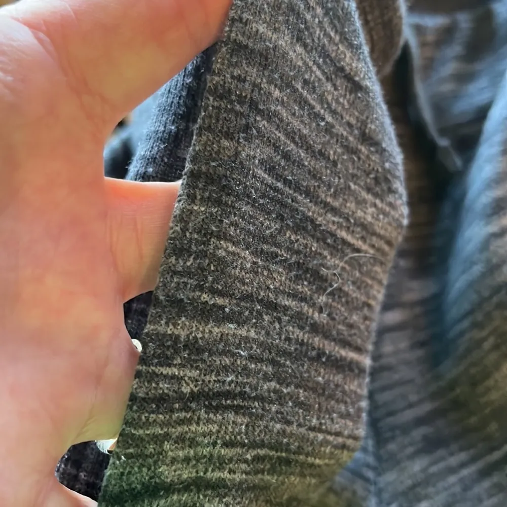 Comfy Joggers Gray Space Dye Elastic Drawstring Womens Small - Image 10