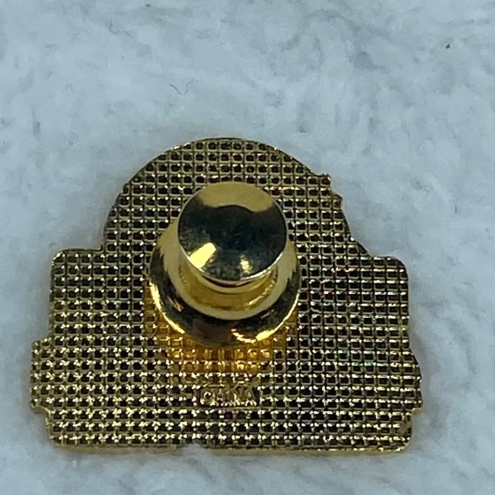 WIBC 200 Bowling League Tie Tack Lapel Pin Red White Blue Gold Colors - Image 2