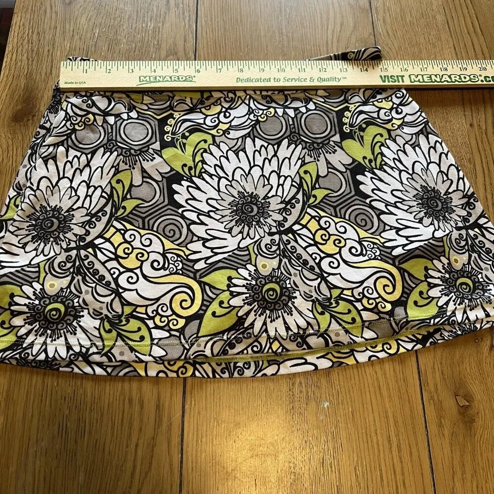 prAna Floral Skort Womens Size Medium Colorful Beach Athletic Athleisure Casual - Image 3