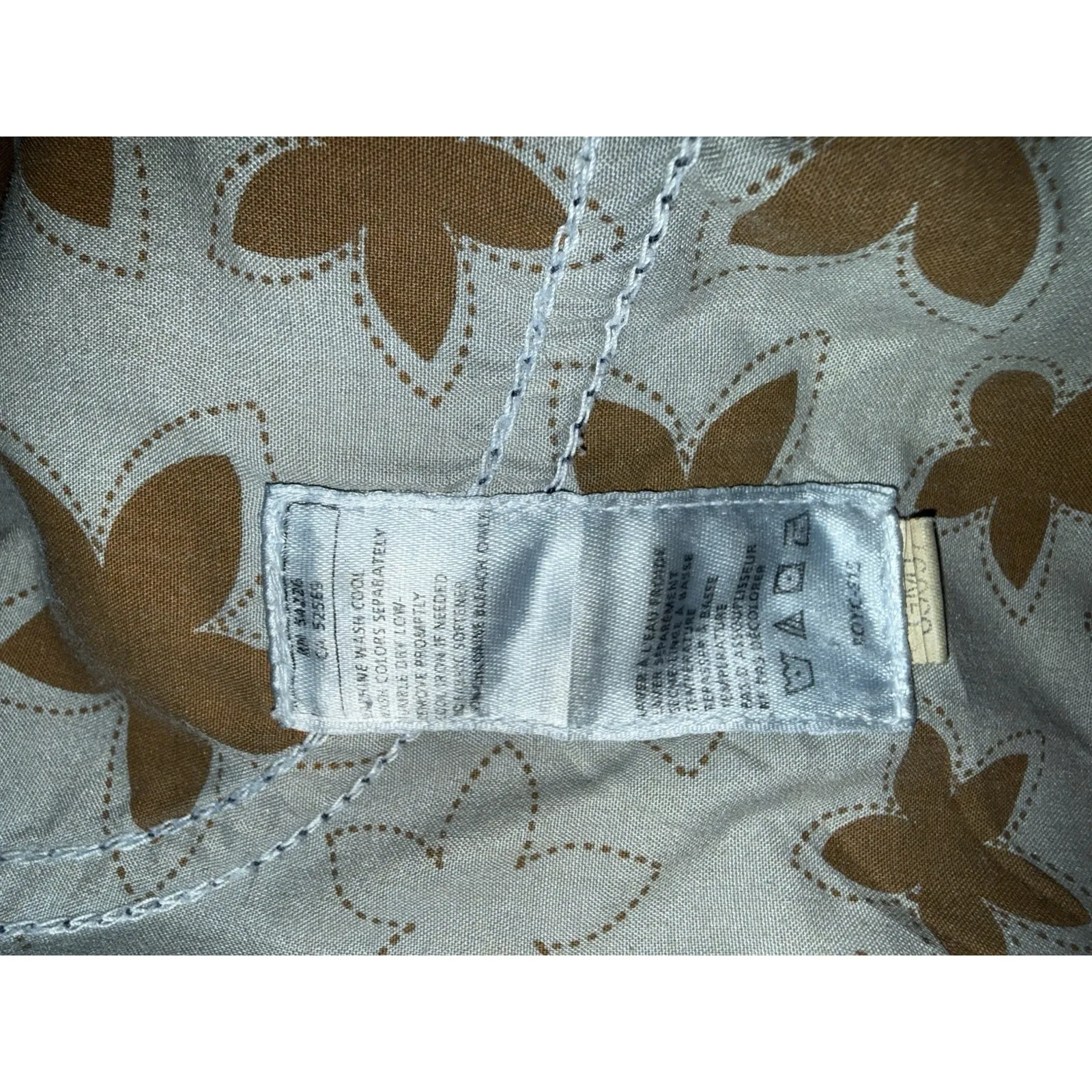 Royal Robbins Women's Sz 6 Button Fly Outdoor Goddess Denim Jean Skirt - Image 7