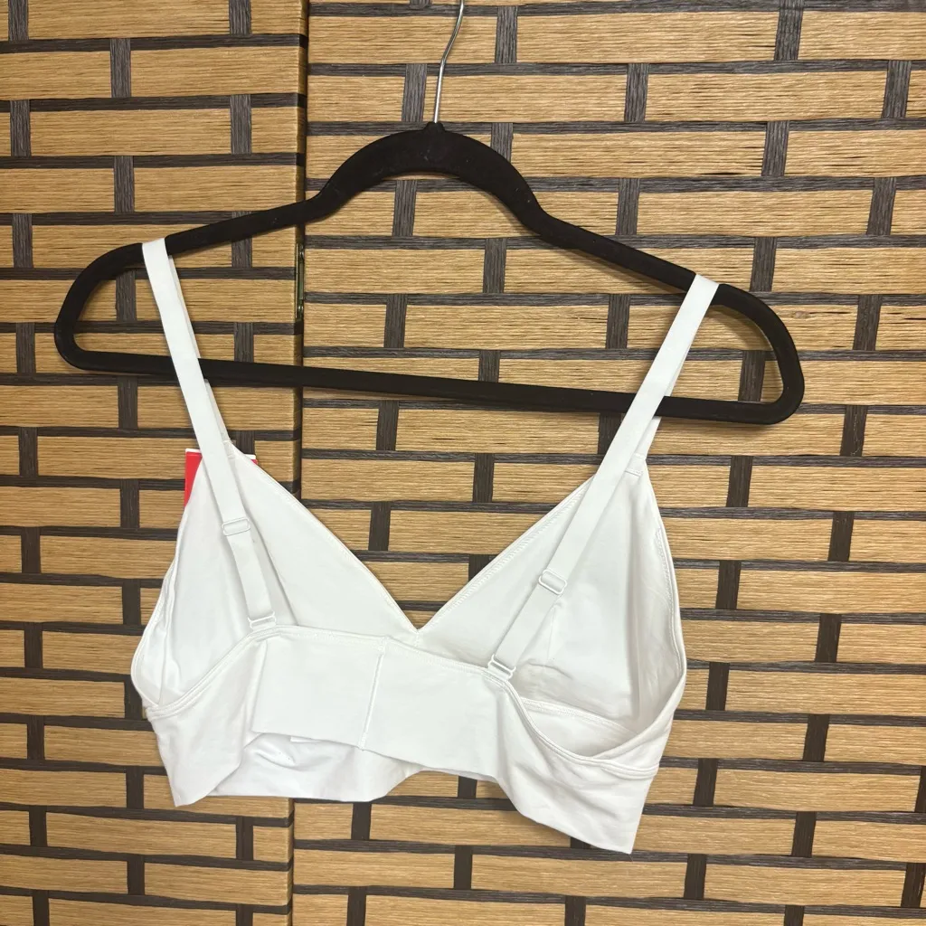 Spanx White‎ Comfort Cotton Bralette Size XL - Image 2