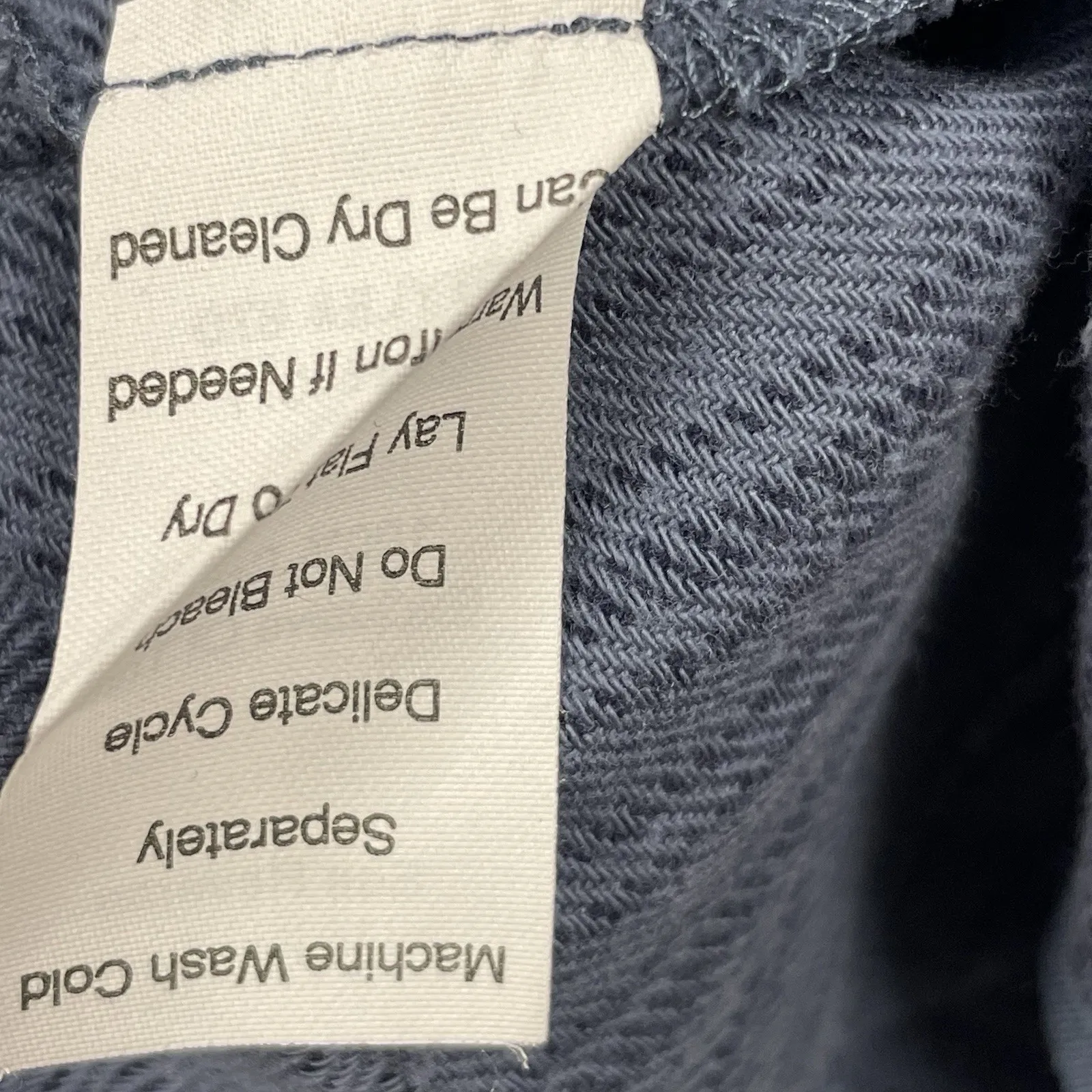 CAbi Womens S Cardigan‎ Jacket #870 Cascade Blue Striped Open Front 3/4 Sleeve - Image 7