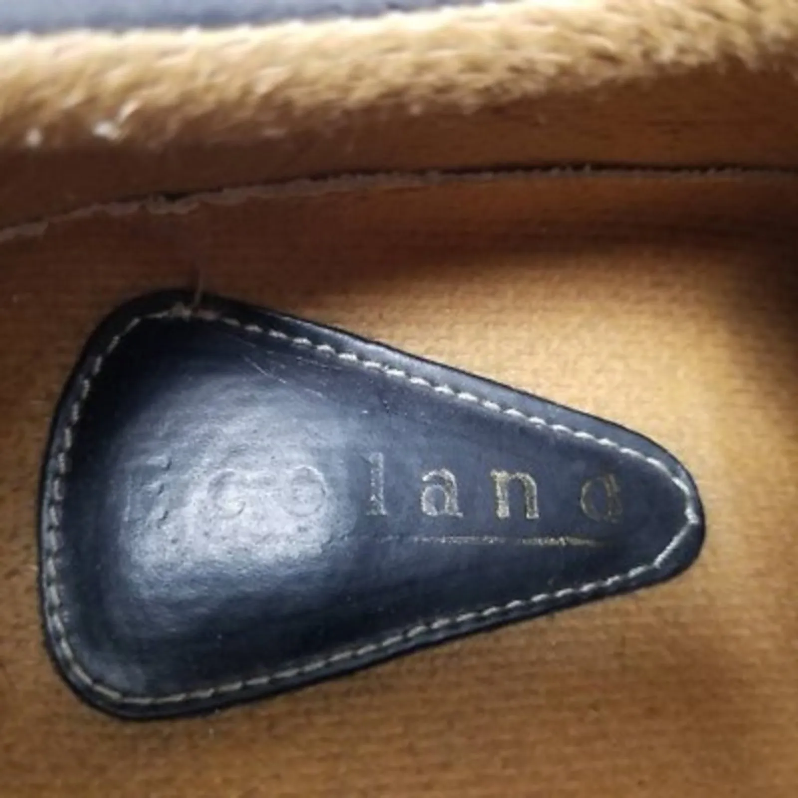 Ecoland Mens Leather Lace Up Sneakers Shoes Size 42 Gray - Image 3