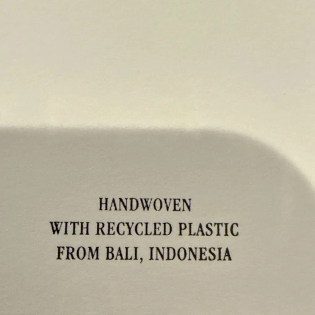 Bembien Jolene Small Olive Geometric Woven Tote with Handles New With Tags Green - Image 9