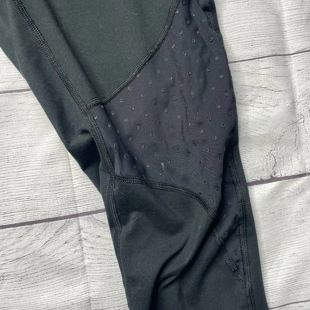 Aerie Cropped Black Leggings - Image 3