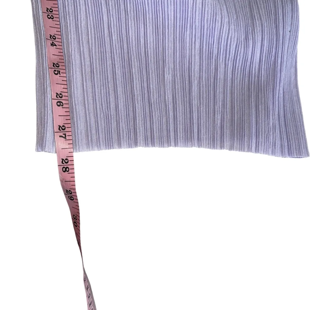 Alice + Olivia Mitsue Plissé Pleated Wide-Leg Cropped Belted Jumpsuit Size 2 - Image 12