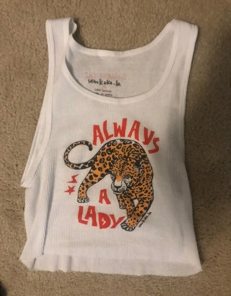 Addison Rae “Always A Lady” Tank Size M - Image 2