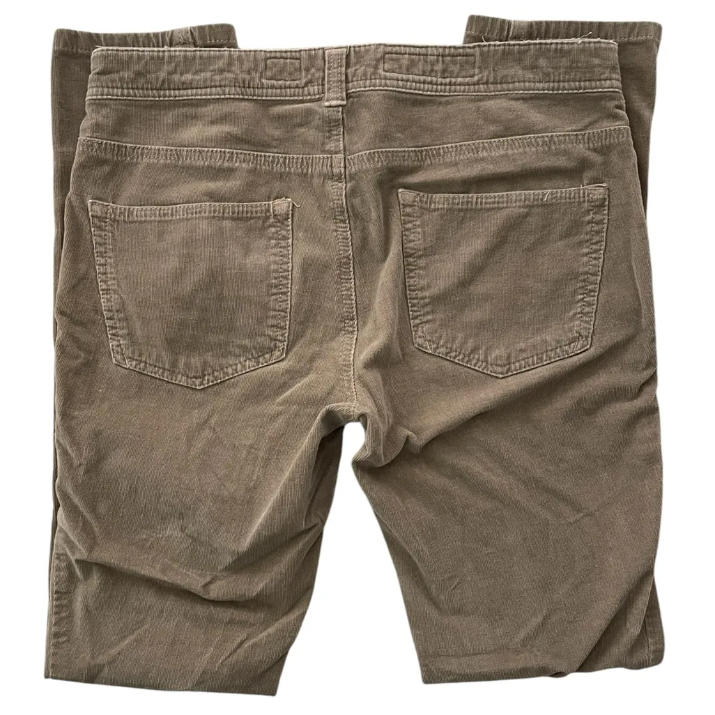 Pilcro and the Letterpress Corduroy Pant Skinny Ankle Brown Women’s Size 28 - Image 3