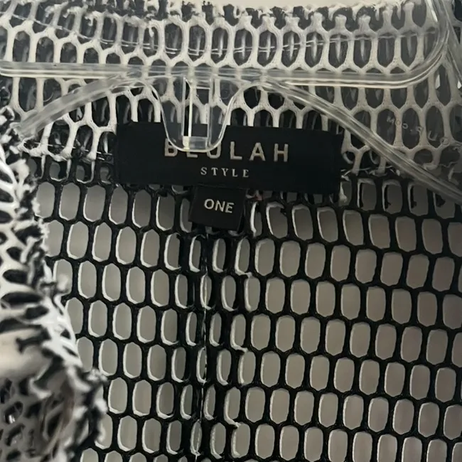 Beulah Fish Net Jacket, New with out Tags, One Size - Image 4
