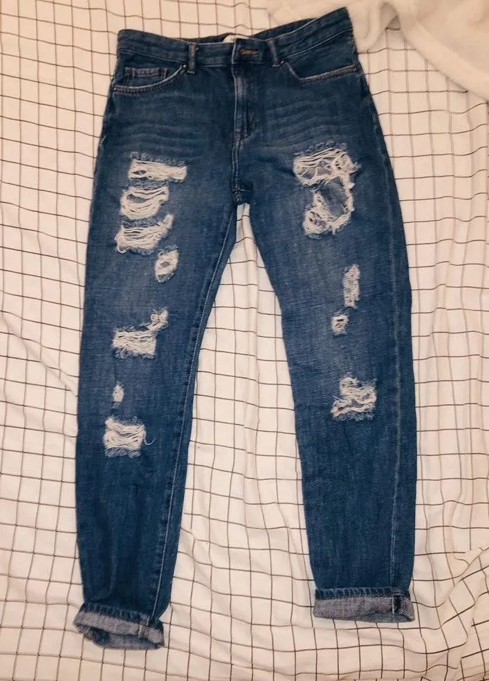 Forever 21 denim boyfriend jeans - Image 2