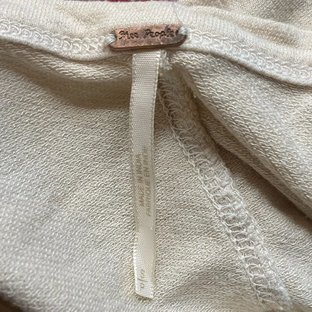 Free People Beaded Top Raw Edges - Image 8