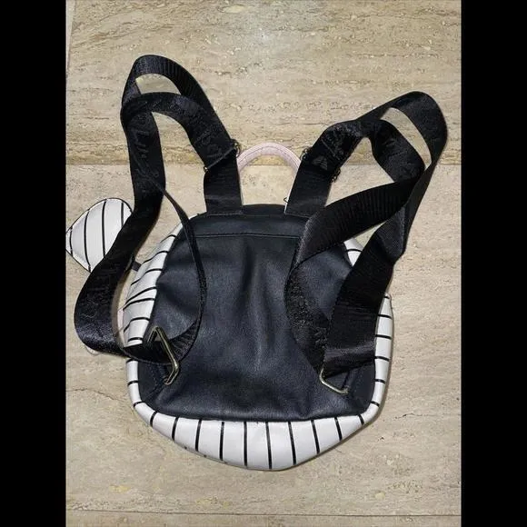 Betsy Johnson Luv Betsy Backpack Black &‎ Pink Bag Purse 7x7x3” - Image 5