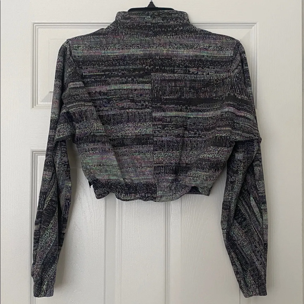 Lululemon Lab Jacquard Cropped Half-Zip - Image 8