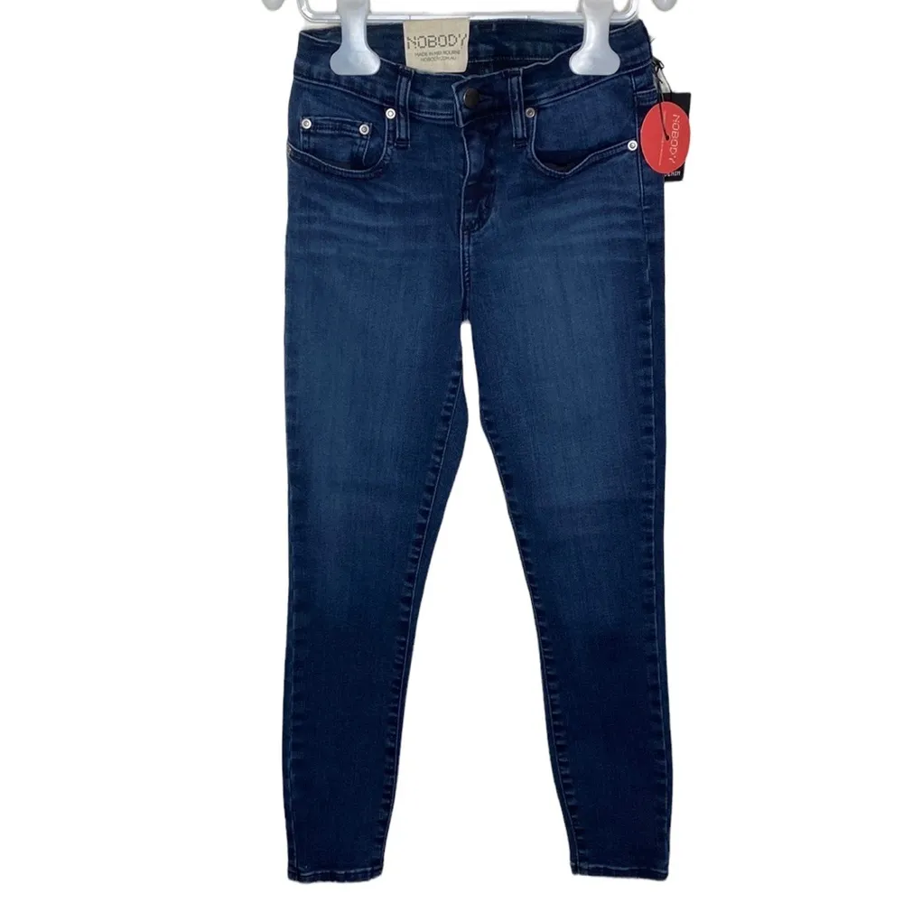 Nobody denim Geo ankle true mid rise skinny jeans in Rebel wash size 25 - Image 33