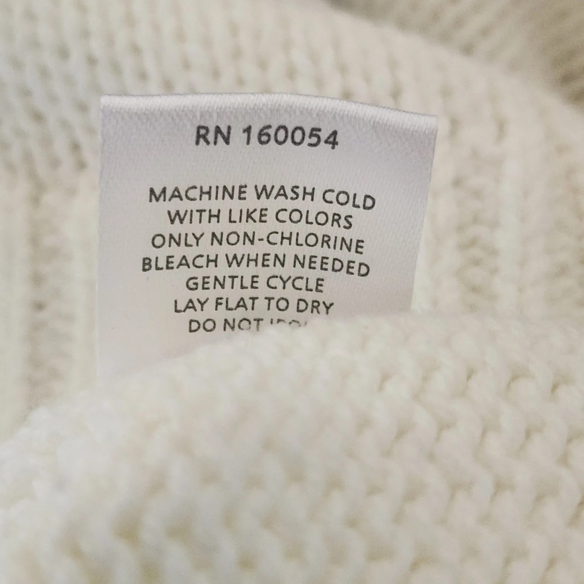 Grayson Threads USA Cream Knit Cropped Sweater Size Large Cream USA Sweater - Image 8