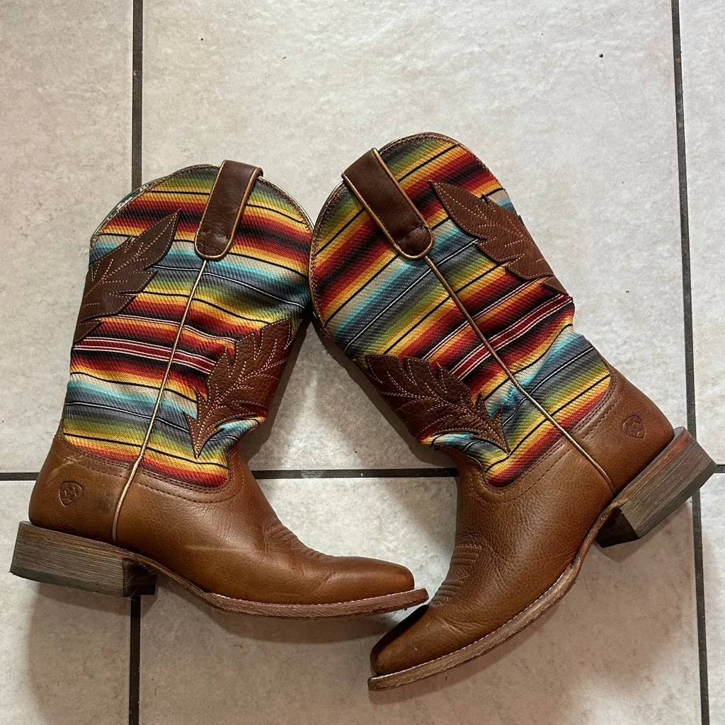 Ariat Circuit Feather Western Boot - Image 2