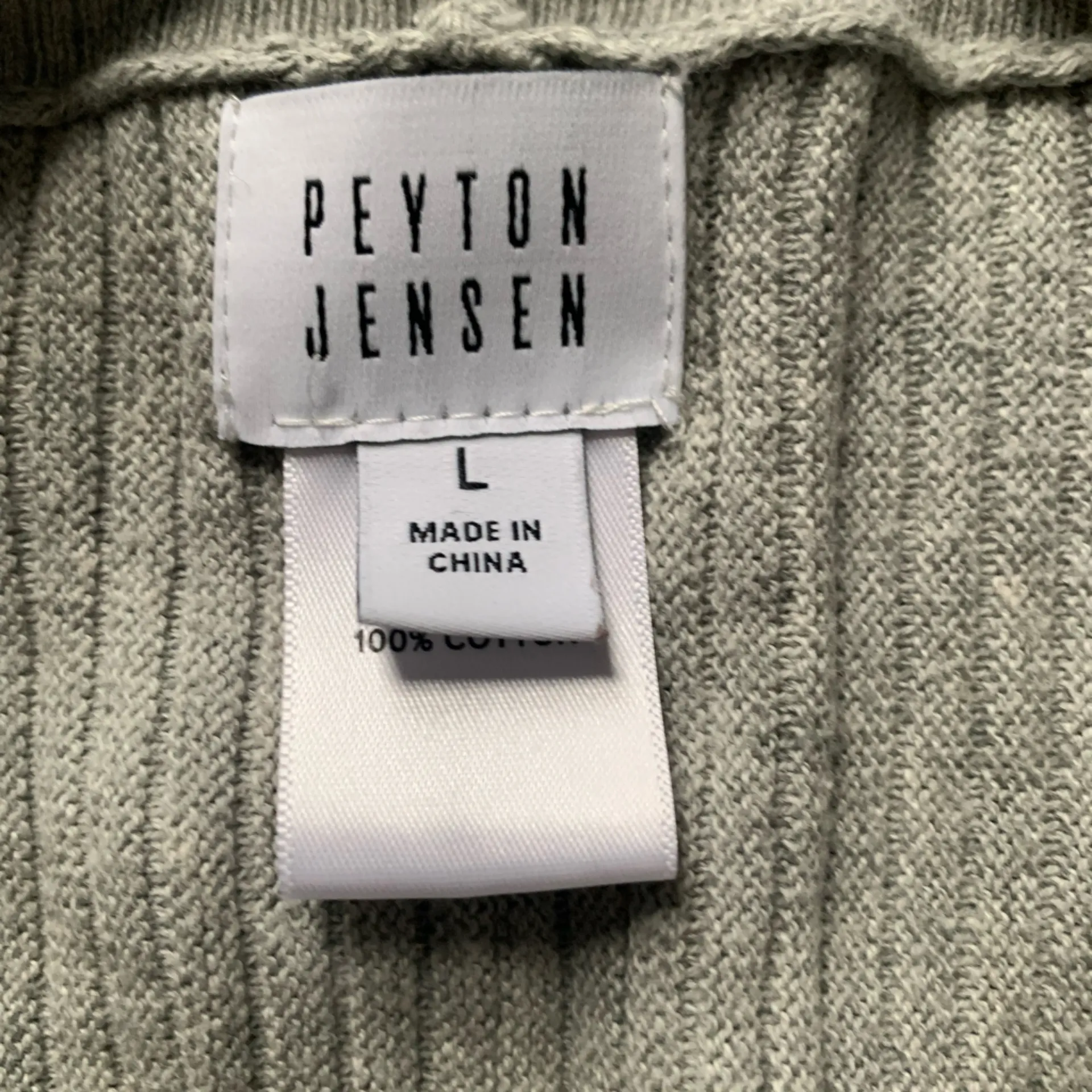 Peyton Jensen Gray Open Front Cardigan - Image 2