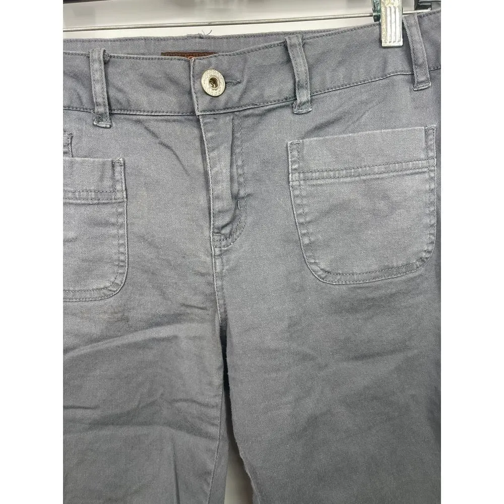 Bebop size 13 Versatile Gray Denim‎ capri - Image 2