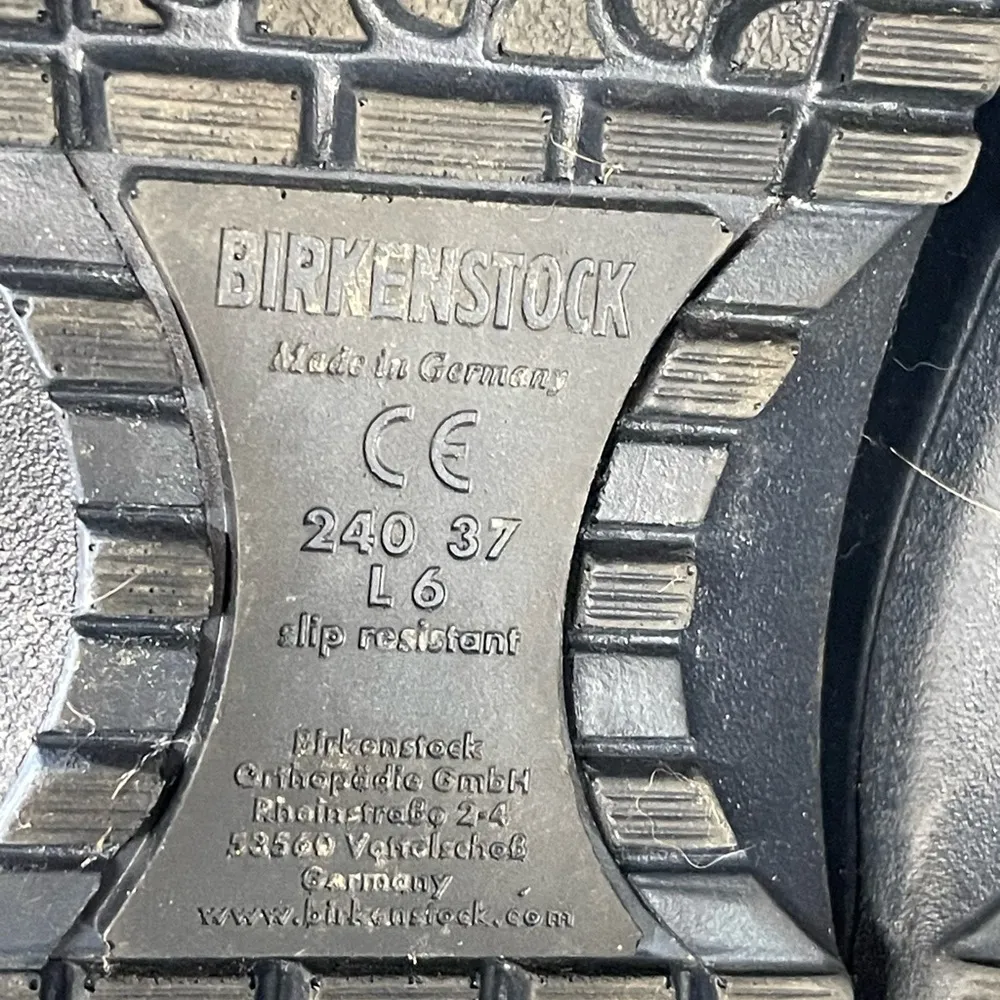 Birkenstock Super Birki Clog Blue Polyurethane Womens EU 37 US 6 - Image 6