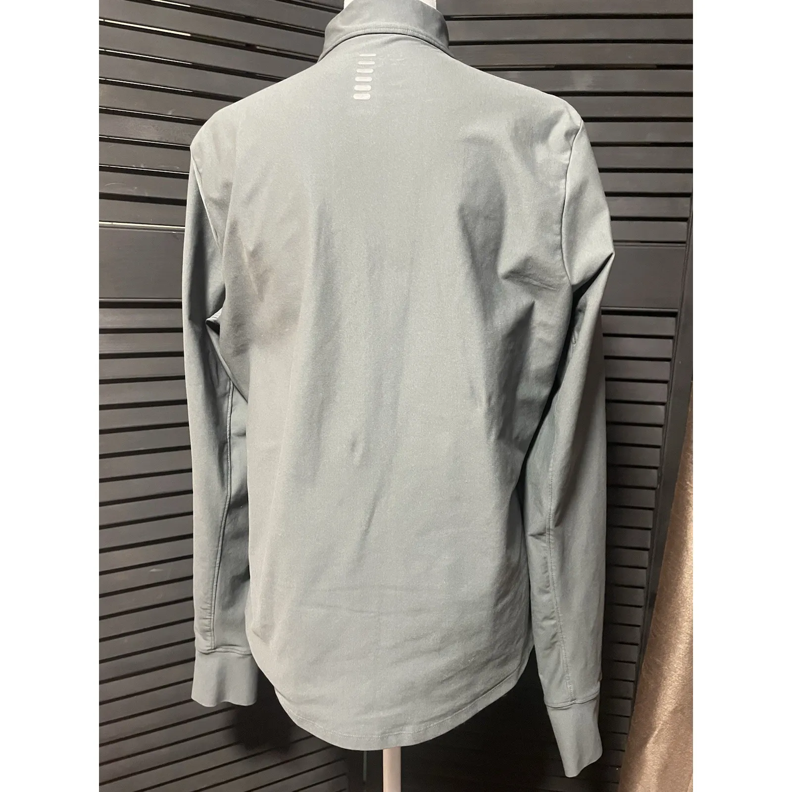 Under Armour Women's Qualifier Run Half Zip pullover in gray - Image 3