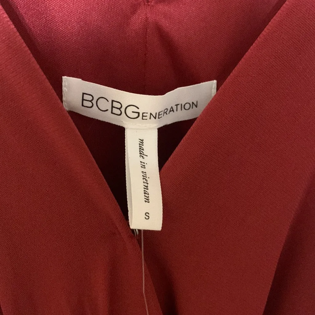 BCBGeneration drape racerback dress - Image 4