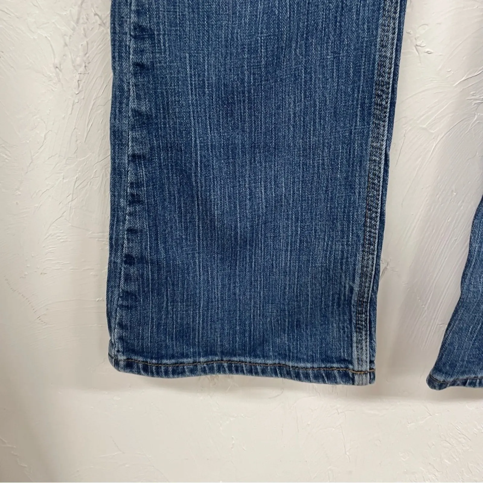 Carhartt Womens Straight Leg Jeans Womens 16 Medium Wash Mid Rise Blue Denim - Image 3