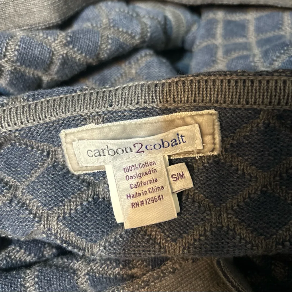 Carbon2Cobalt Portico Poncho Pullover Hoodie Small/Medium Lagenlook Oversized Gray - Image 11