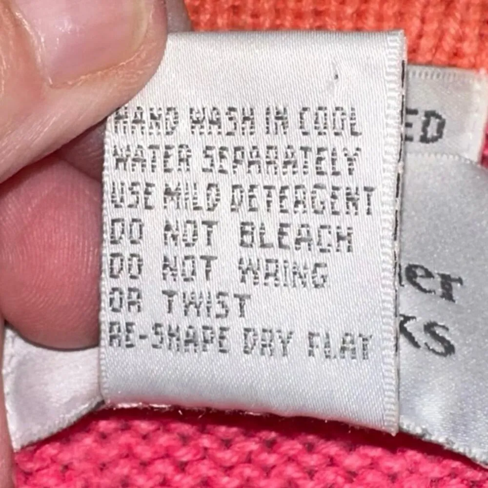 Christopher & Banks Pink Colorful Embroidered Umbrella Front Zip Cardigan - Image 5