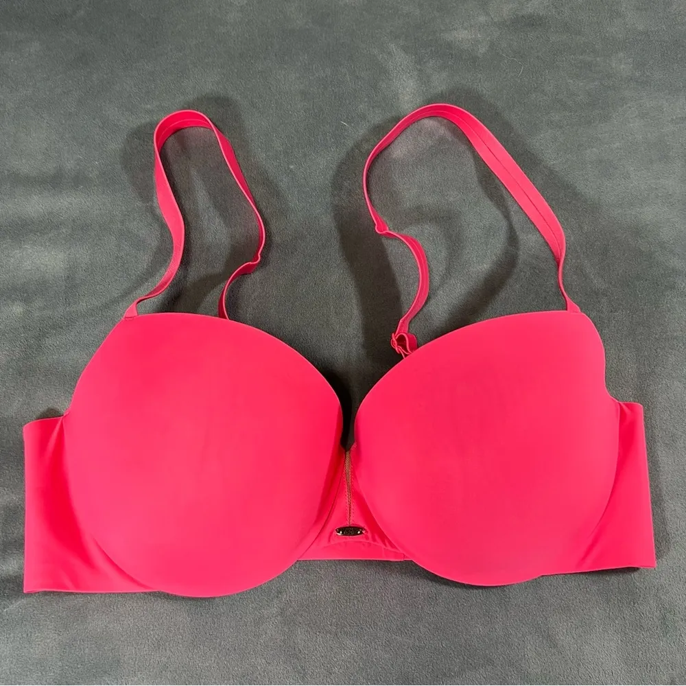 Victoria’s Secret Uplift Demi Bra, Size: 34D Pink Size 34 D - Image 6