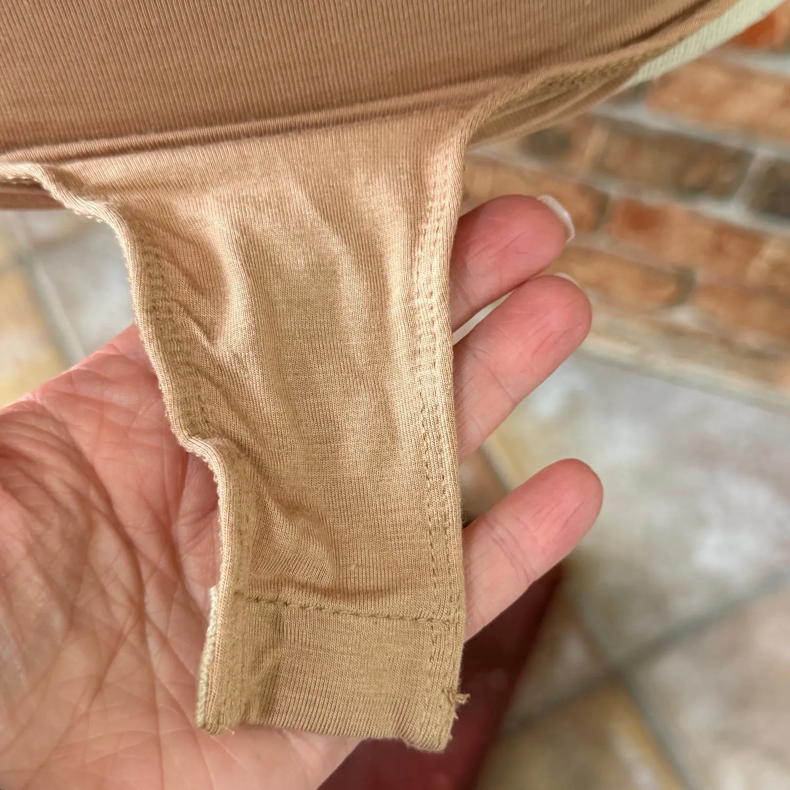 Buddy Love Faux Leather Bodysuit V - Image 3