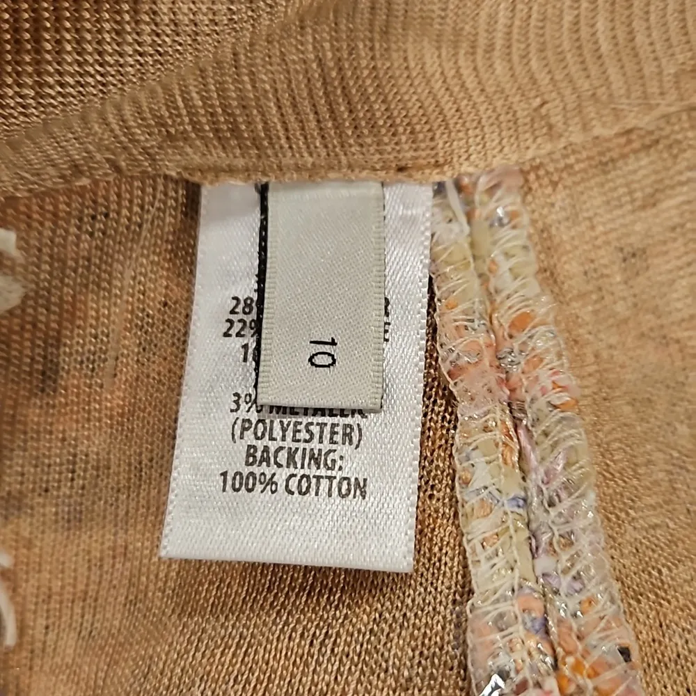 💕ST JOHN💕 Transparent Textured Tweed-Knit Pencil Skirt ~ Primrose 10 NWOT - Image 13