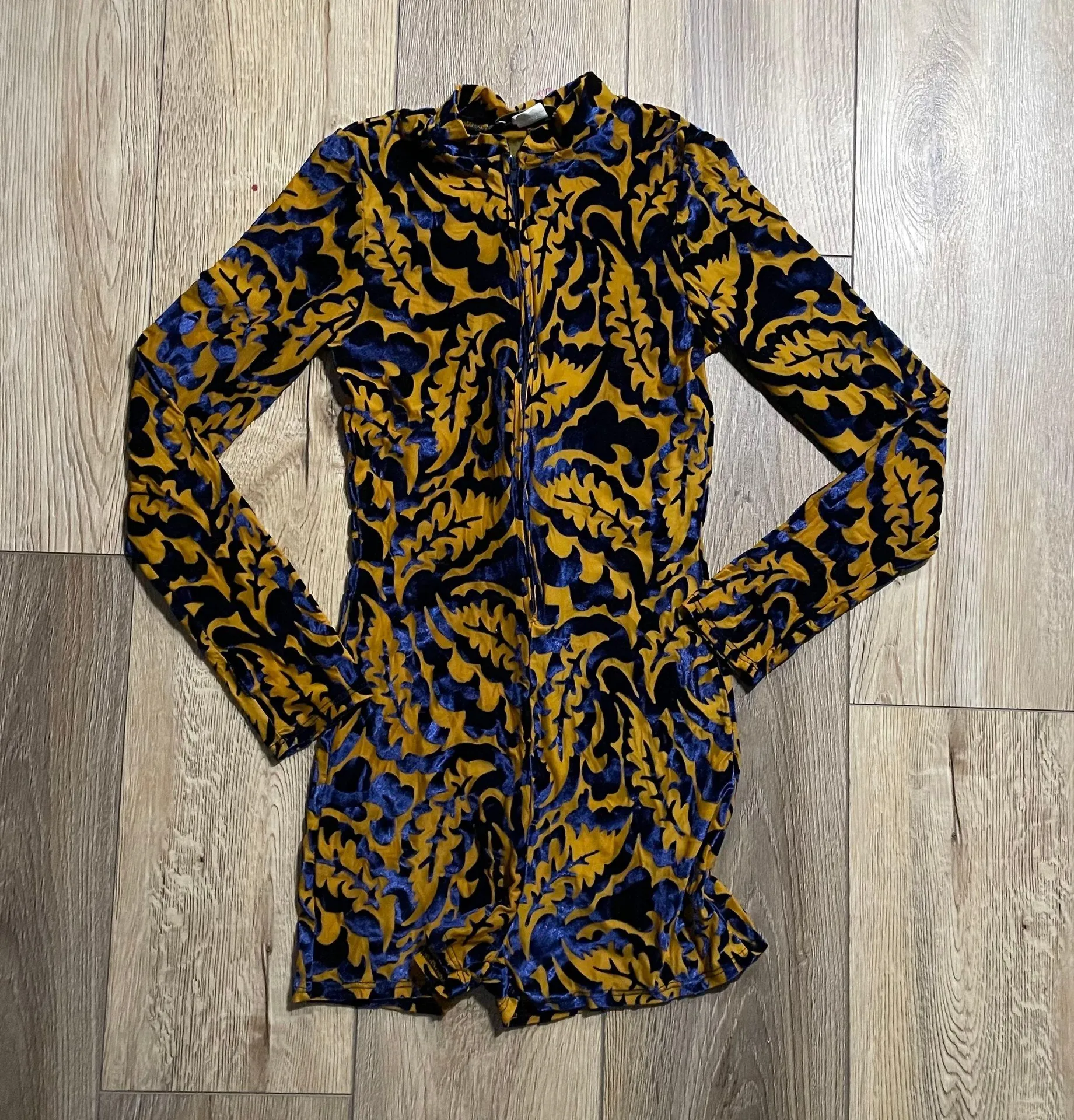 Blue & Gold Romper - Image 2