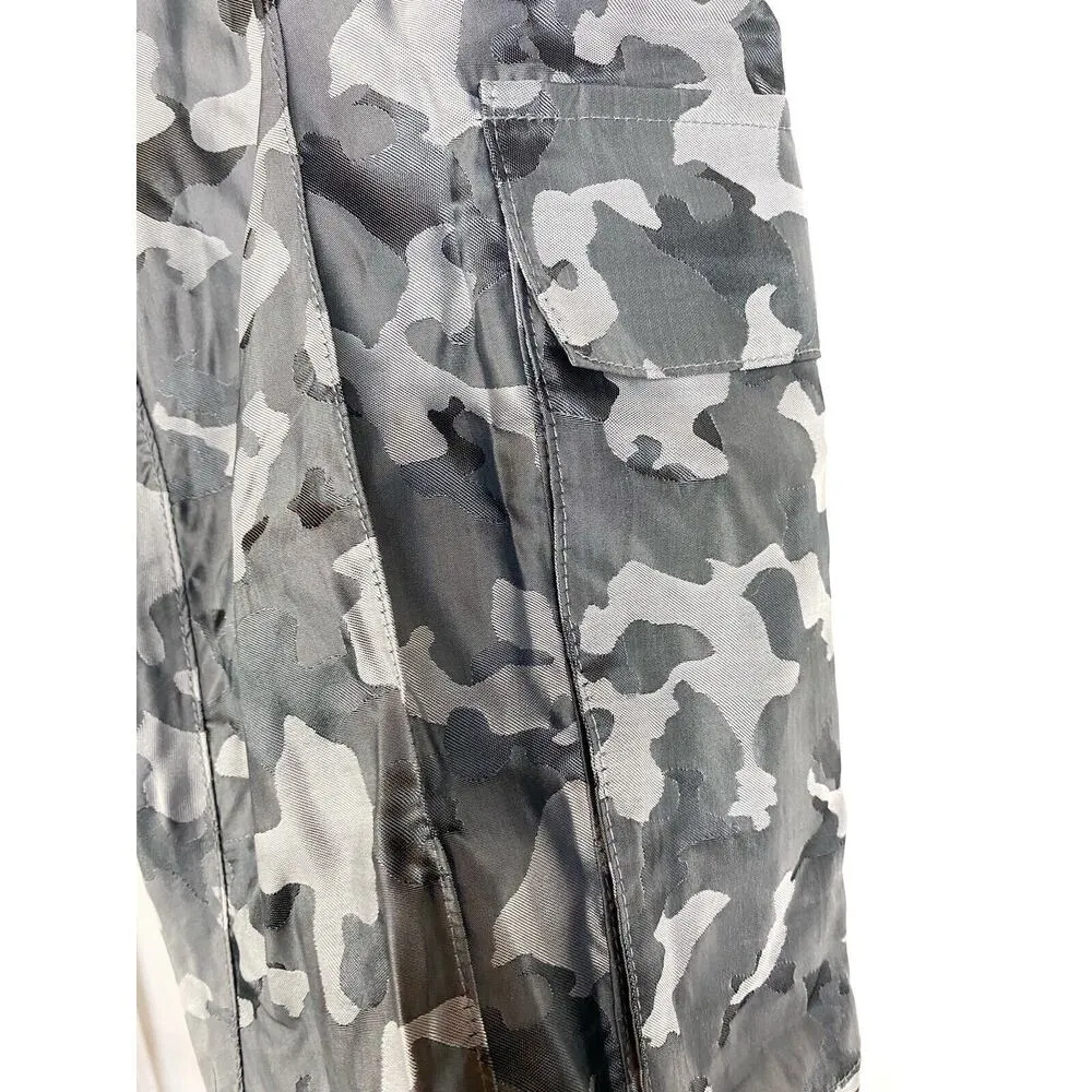 MISTRESS ROCKS Lingua Gray Camo Jogger Parachute Pants Medium NWT - Image 5