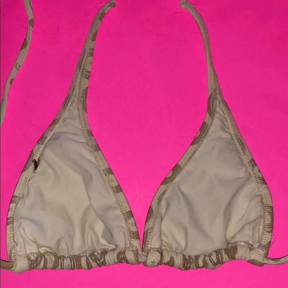 KGB‎ Bikini Top Tan Size M - Image 6