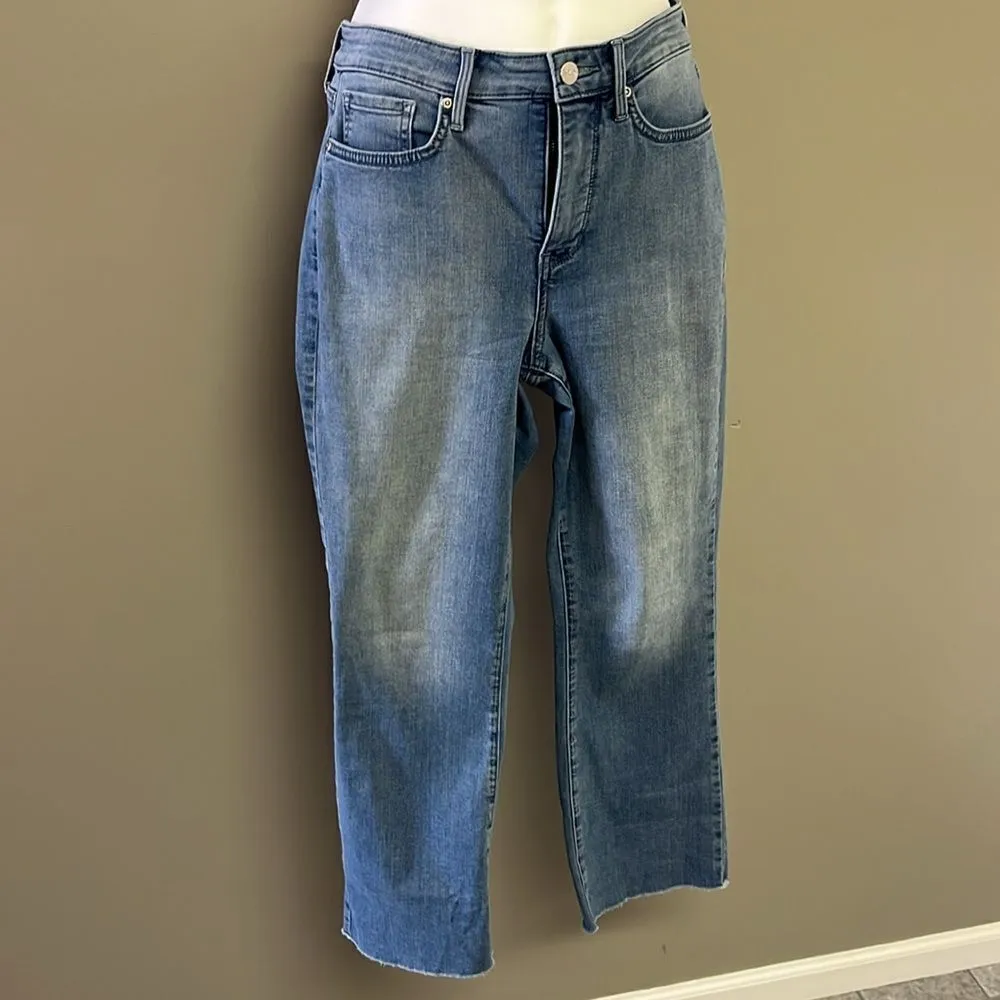 NYDJ Light Blue Cool Embrace Slim Bootcut 5-Pocket Jeans- Sz  4** read below - Image 3