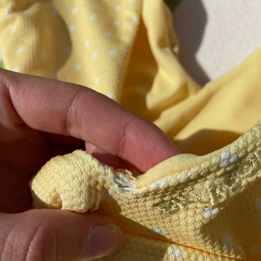 Billabong Yellow One Piece Swimsuit - Image 5