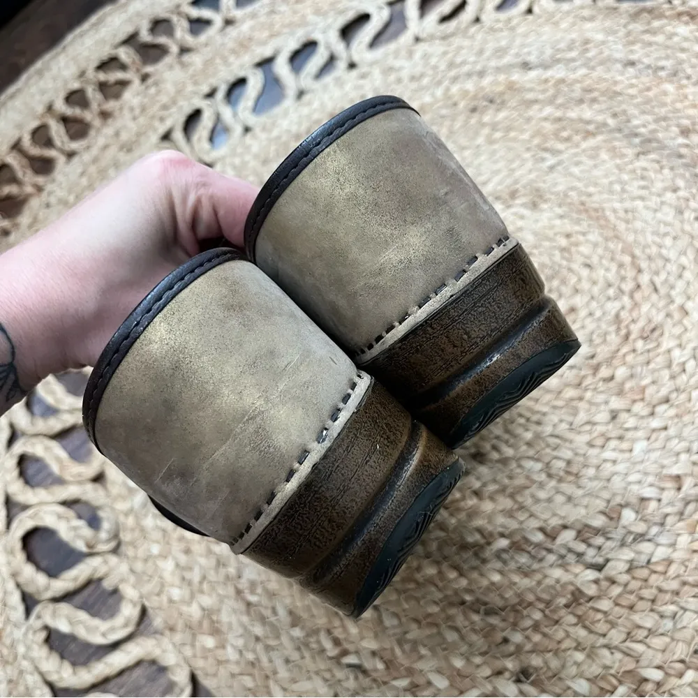 Dansko Pearl Opal Iridescent mule Clogs professional comfort size 40 - Image 4