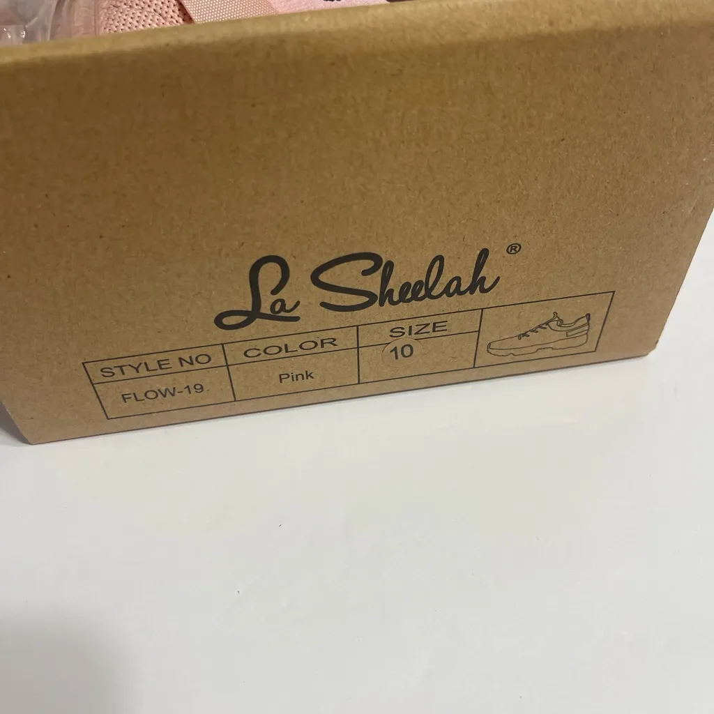 La Sheelah Pink Slip on Sneakers Women’s Sz 10 NIB - Image 9
