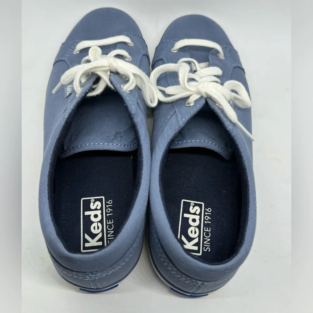 Keds Women's Maven Twill Sneakers Crepe Blue Size 8.5M - Image 5