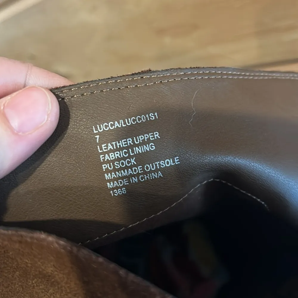 Steve Madden Lucca brown suede leather pull on over the knee boots - Image 6