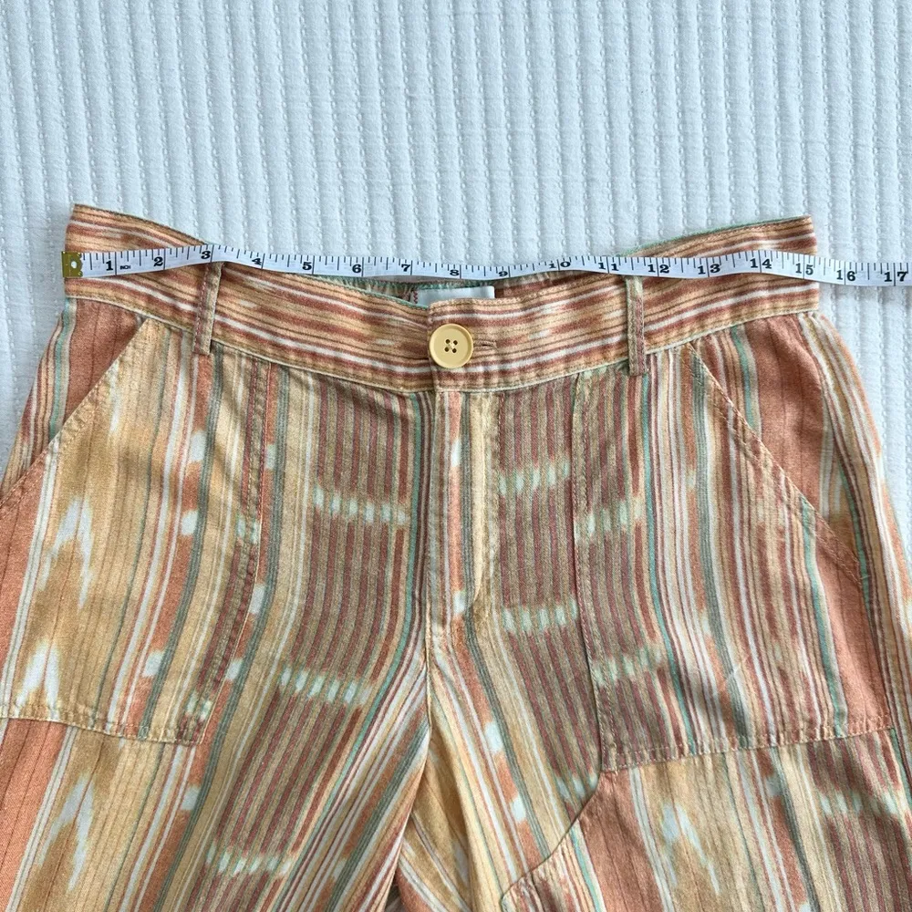 BDG Rae Wide Leg Cargo Linen Pants - Image 5