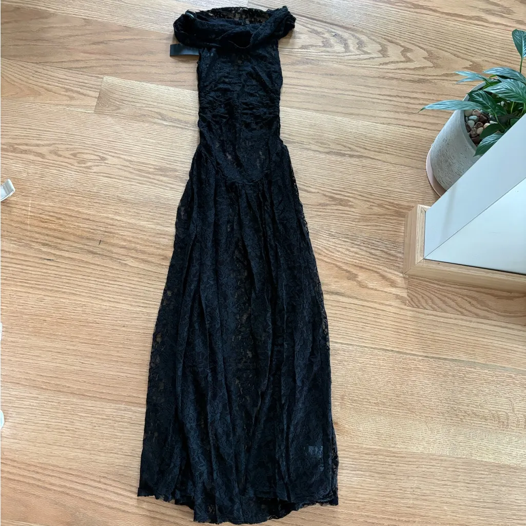 LIONESS  lace maxi dress - Image 4