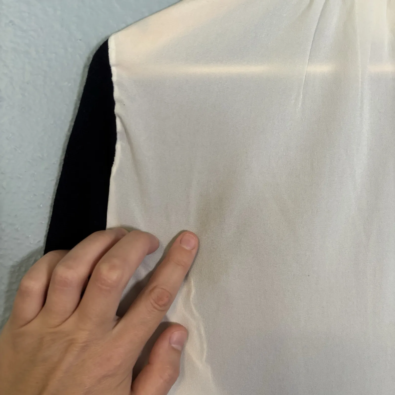 Semicouture Women's Wool‎ Navy White Contrast Cardigan Size Small Old Money - Image 10