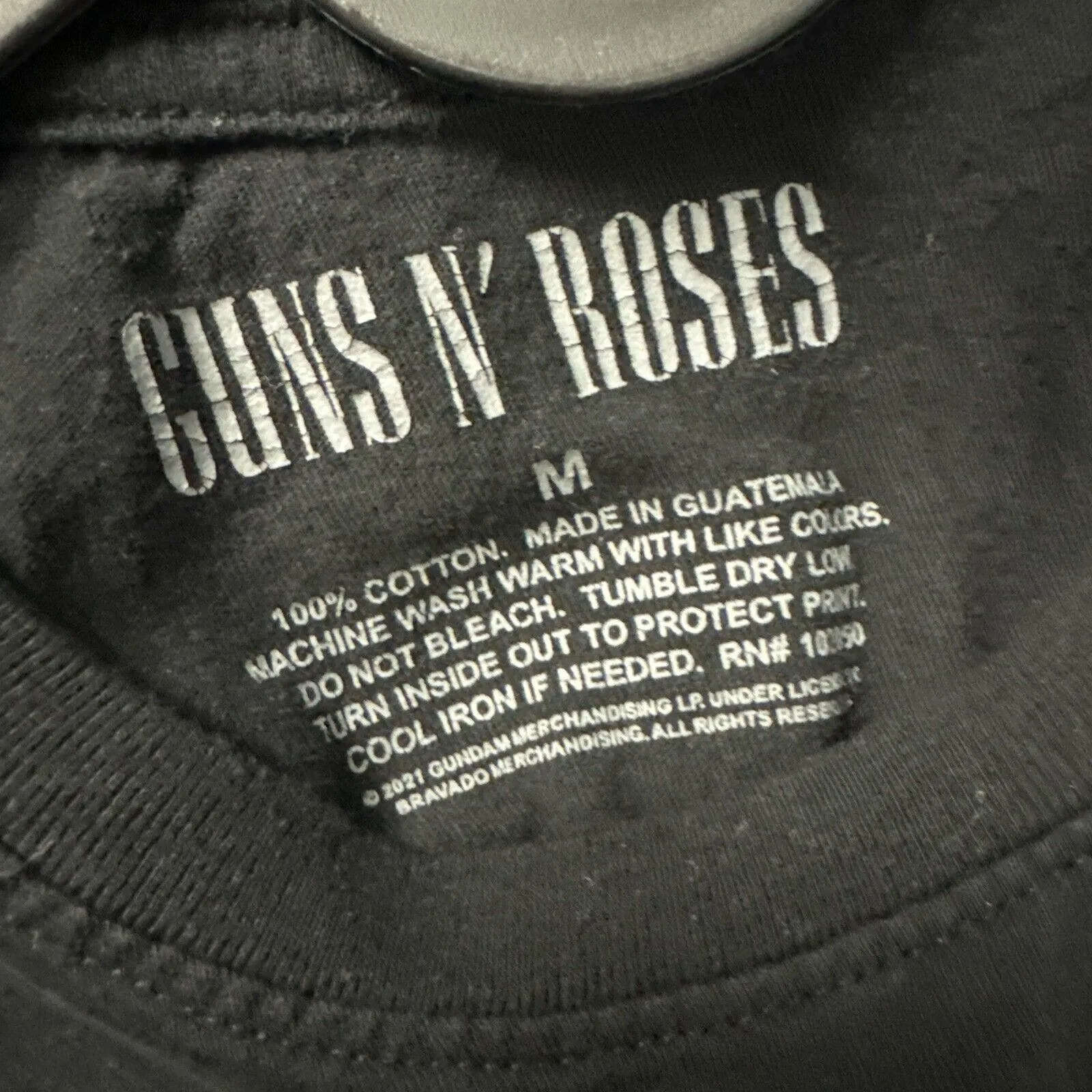 Guns N Roses Shirt Women’s M Medium Black Sweet Child of‎ Mine Album CD Cover - Image 5