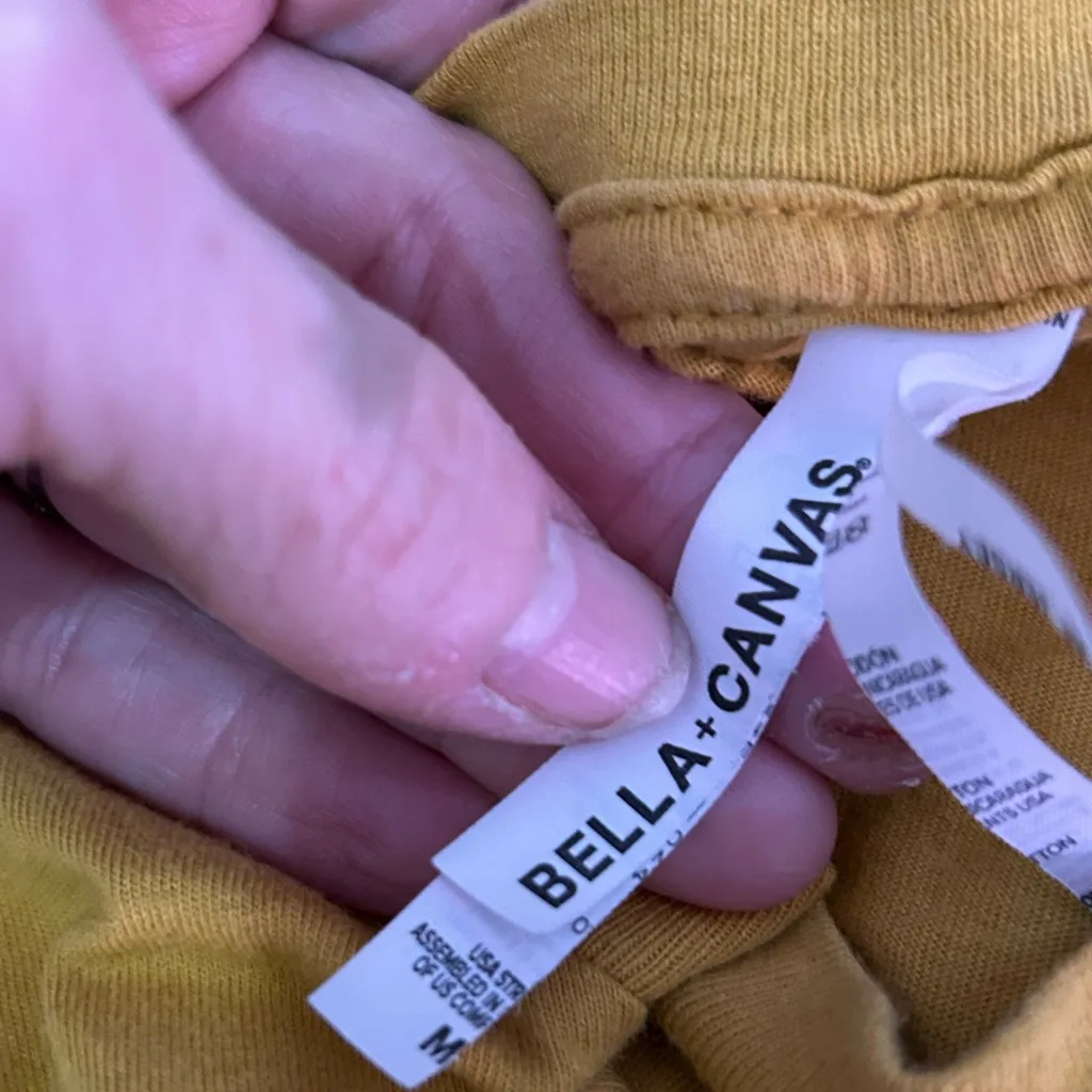 Womens Pumpkin Patch Long Sleeve Shirt made by Bella canvas medium - Image 2