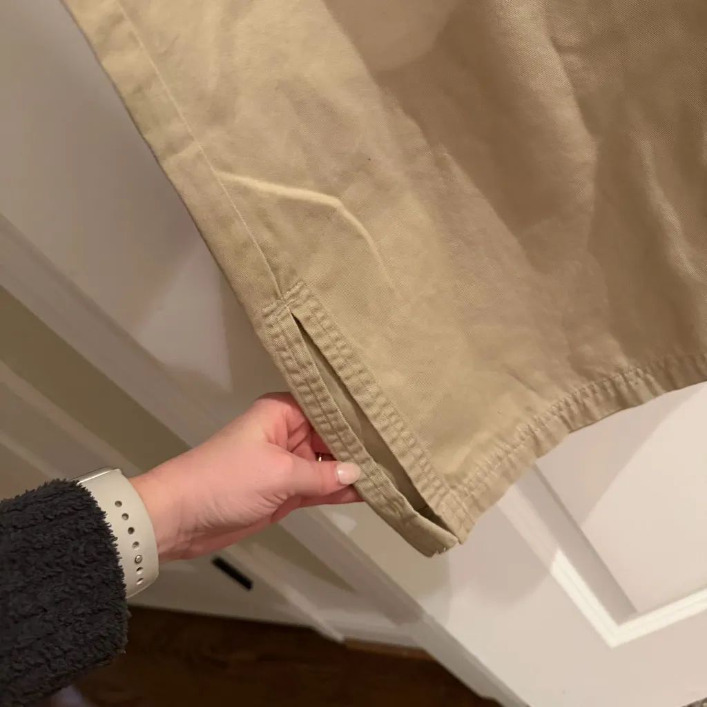 Sag Harbor Sport Vintage Khaki Overall Teachercore Dress - Image 7